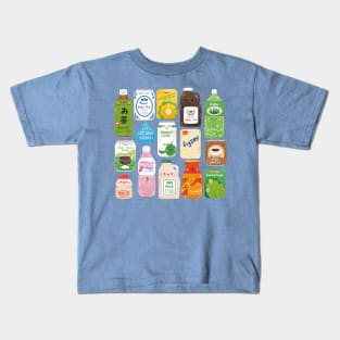 Asian Drinks Kids T-Shirt